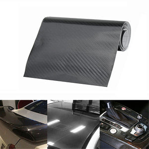 15cmx150cm 5D Carbon Fiber Vinyl Film Car Sticker Shinny Gloss Wrap Decal