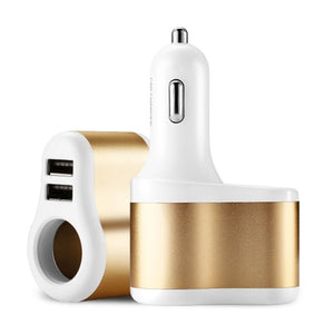 Jouroom C-M305 3.1A Cigar Lighter Socket Adapter Car Charger  for iPad iPhone Samsung Huawei Xiaomi