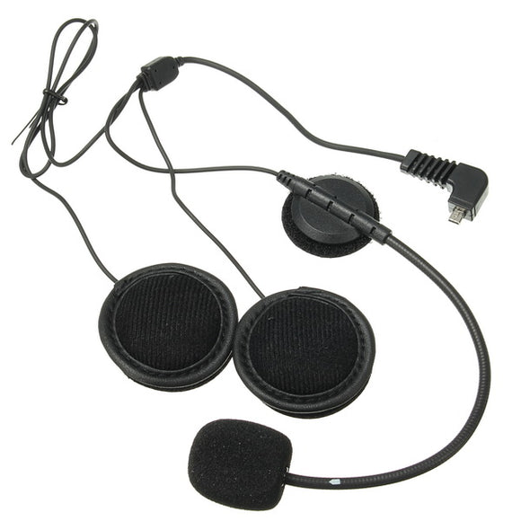 Intercom Headset with Microphone For BT S2 BT S1 Motorcycle Helmet