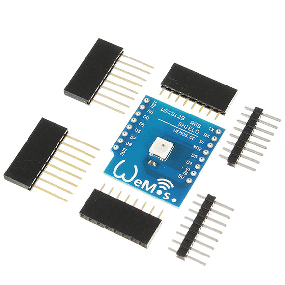 WeMos WS2812B RGB Shield Module For WeMos D1 Mini