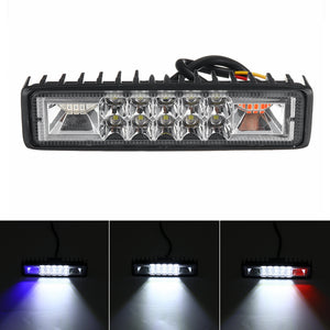 48W LED Spotlight Motorcycle Motorbike Lights Watoproof Headlights Work Lamp 12-60V Off road Cars Boat Truck