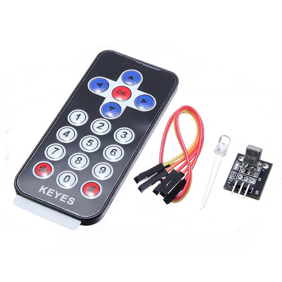 3Pcs Infrared IR Receiver Module Wireless Remote Controller Kit For Arduino