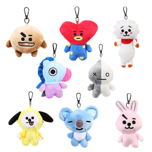 Plush Cute Doll Key Chain Creative Animal Keychain Pendant