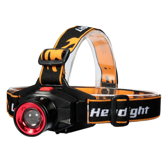 XANES 600LM T6 3 LED Zoomable Headlight Head Torch Headlamp