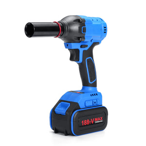 188TV 530Nm 1/2 inch Electric Cordless Brushless Impact Wrench Drill Tools w/ 25000mAh Battery