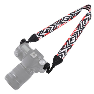 PULUZ PU6009B Retro Ethnic Style Multi-color Series Shoulder Neck Strap for SLR DSLR Camera