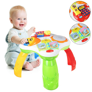 Activity Table For 1 Year Old And Up  2-In-1 Baby Standing Activity Center Table