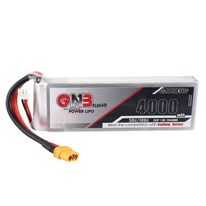 Gaoneng GNB 7.4V 4000mAh 50C 2S Lipo Battery XT60 Plug for RC Racing Drone RC Car