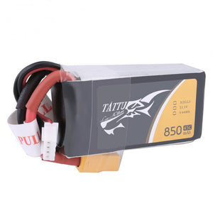 Gens Tattu 11.1V 850mAh 45C 3S1P Lipo Battery With XT60 Plug For RC FPV