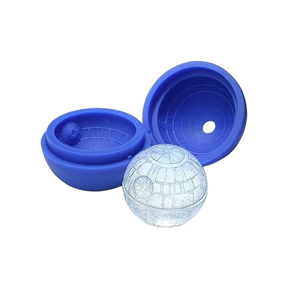 KCASA KC-ON075 Death Star Silicone Sphere Ice Ball Mold Tray Star Wars Chocolate Jelly Candy Mould