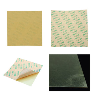 220*220*0.2mm Polyetherimide PEI Sheet With 3M Glue 3D Printer Part