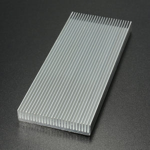 100x41x8mm Aluminum Heat Sink Heat Sink Cooler For High Power LED Amplifier Transistor Cooling