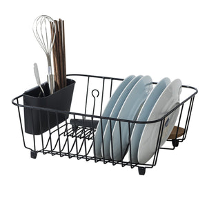 Dish Drainer Drying Rack Sink Holder Cup Tableware Bowl Storage Basket Kitchen