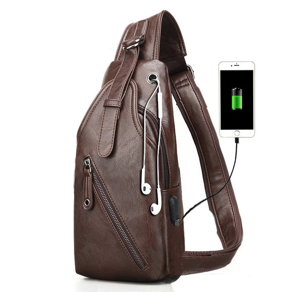 Outdoor Shoulder Chest Bag Sling Bag Travel Daypack Crossbody Bag For Men