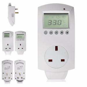 Electric Digital Temperature Controller Programmable Heating Thermostat