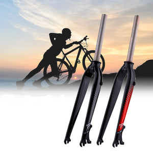 BIKIGHT 27.5 Aluminum Bike Bicycle Front Fork Disc Brake Mount MTB Mountain Road Bike Cycling Fork"