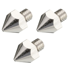 3Pcs 3mm Filament 0.5mm Nozzle MK8 3D Printer Extruder Nozzle