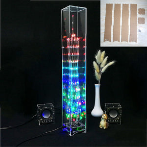 Acrylic Shell For DIY LED Light Cube Canton Tower Electronic Kit