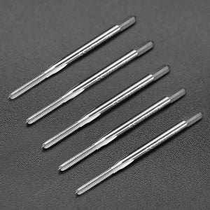 5pcs M2x0.4 HSS 6542 Machine Screw Thread Metric Plug Tap