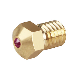 High Temperature Ruby V6 1.75mm Nozzle 0.4mm Compatible With Special Materials PETG ABS PET PEEK NYLON For 3D Printer