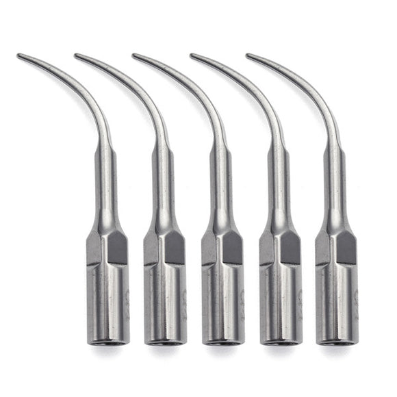 5Pcs Dental Ultrasonic Piezo Scaler Scaling Tip G4 For EMS Woodpecker  Handpiece