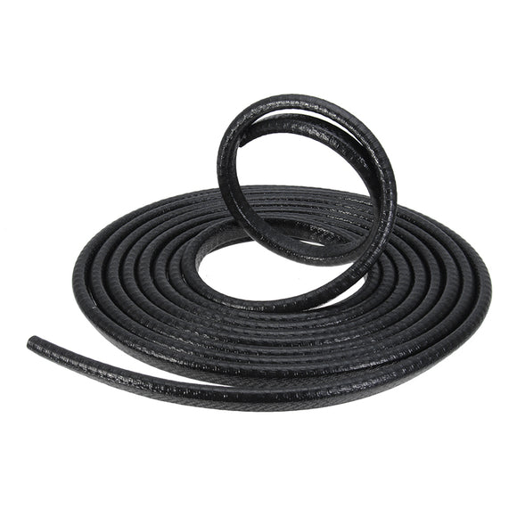 MATCC 4m Car Door Edge Protector Guards U Shape Anti-collosion Rubber Trim Seal Strip Black