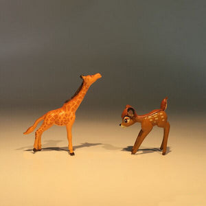 Tiny Size Deer Giraffe Mini Ornament Dollhouse/Office/Home/Car Furnishing Articles