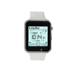 LILYGO TTGO T-Watch-2020 ESP32 Main Chip 1.54 Inch Touch Display Programmable Wearable Environmental Interaction White Watch