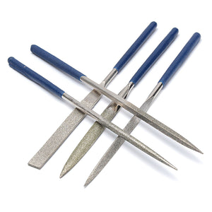 Raitool HT03 180mm Ceramic Emery Rasp Needle Diamond Files Cutting Tool 5pcs