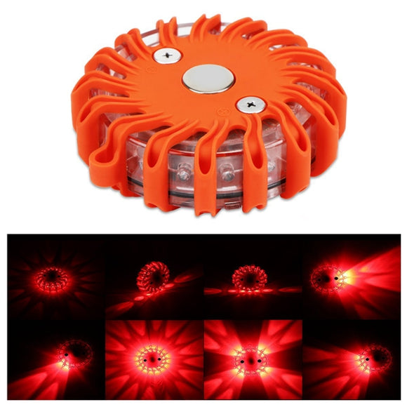 2W LED Road Flares Flashing Warning Light Roadside Safety Emergency Light for Car Boat Truck