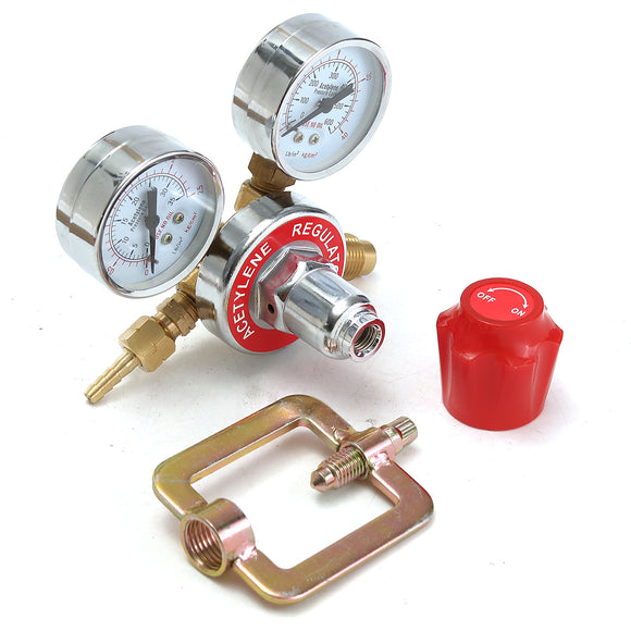 Acetylene Pressure Reducer Mig Tig Flow Control Valve Regulator for Gauge Welding