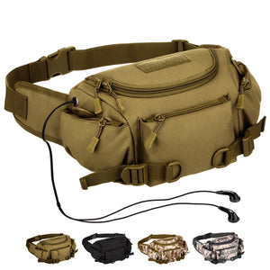 Nylon Outdoor Tactical Waist Bag Camping Fanny Pack Military Messenger Bags For Men