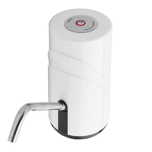 White Portable Wireless Electric Automatic Water Pump Dispenser Gallon Drinking Bottle