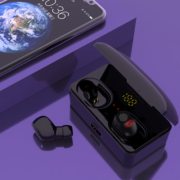 TWS Mini bluetooth 5.0 Digital Noise Cancelling Earphone Smart Touch Waterproof Wireless Stereo Headphones for Huawei
