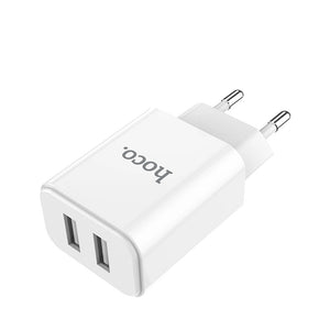 HOCO C62A EU Plug Smart USB Charger for Samsung Xiaomi for iPhone Huawei