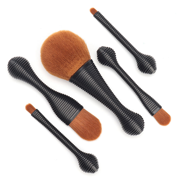 5Pcs Makeup Brush Tools Set Women Professional Sexy Lollipop Foundation Eye Shadow Brushes