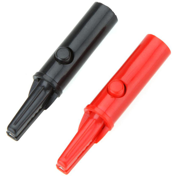 Professional Aligator Clip for Multimeter Push Button Type Full Protective Alligator Clip