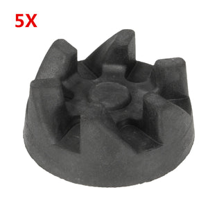 5Pcs Blender Rubber Coupler Clutch 31mm 6 Teeth Gear Replacement for Kitchen Blender