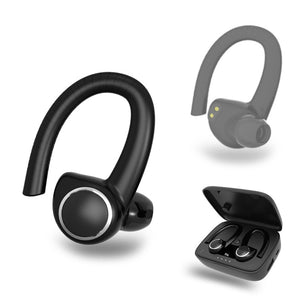 Bakeey B2 TWS bluetooth 5.0 Wireless Stereo Sport Hanging Ear Earphone Headphone with Charging Case