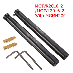 MGIVR2016-2/MGIVL2016-2 Grooving Cut Off Tool Holder With 1pc MGMN200 Insert