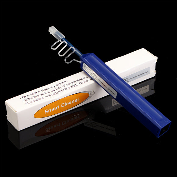 One-Click Fiber Optic Connector Cleaner Pen for 1.25mm LC MU Adapter Connector