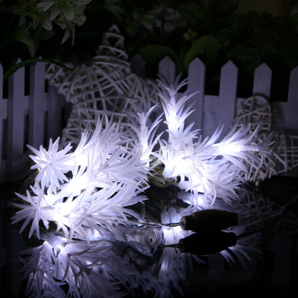 KCASA CSL-6 Gardening 10M 38LED String Light Seaweed Shape Holiday Garden Party Wedding Decoration