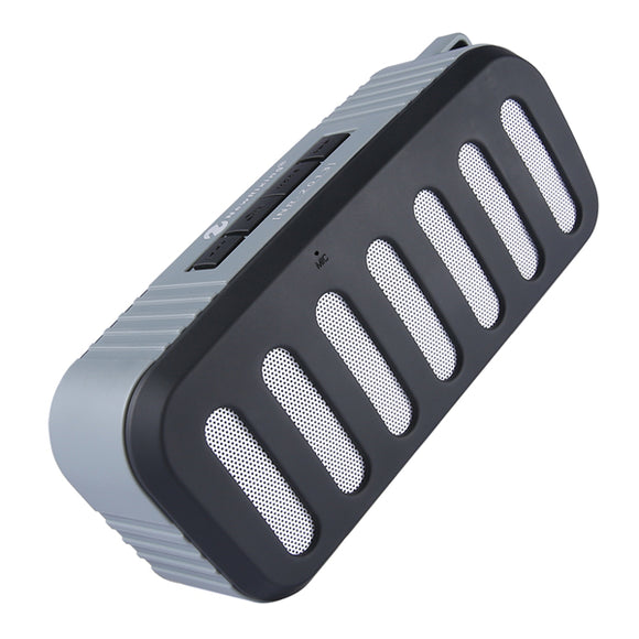 Outdoor Portable Bluetooth Speaker IPX4 Waterproof Dustproof Dual Driver AUX TF Card Handsfree Call