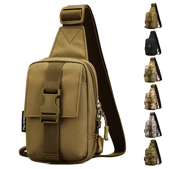 Protector Plus Men Nylon Wild Camouflage Crossbody Bag Chest Bag