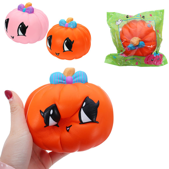 Squishy Pumpkin Toy 11.5 cm Slow Rising With Packaging Relieve Stress Collection Gift