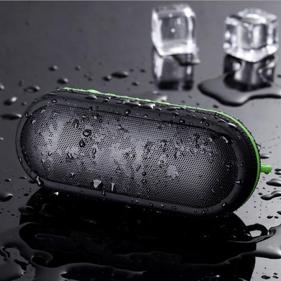 Waterproof 3D Sound Stereo Bass TF Card AUX-in Hands-free Wireless Bluetooth Speaker With Mic