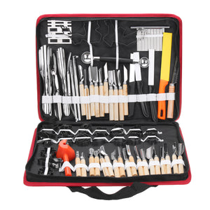 80Pcs Portable Carving Tool Vegetable Food Fruit Wood Box Carving Cutter Set