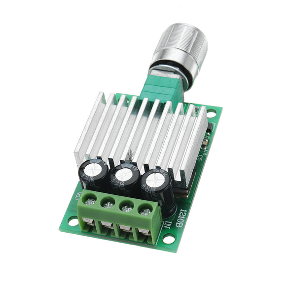 5pcs DC 12V To 24V 10A High Power PWM DC Motor Speed Controller Regulate Speed Temperature