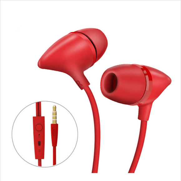 Uiisii C100 In-ear Headphones Bass Stereo 3.5mm Music Earphone With Mic for Xiaomi PC Android