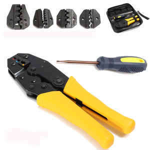 WXK-30JN Insulated Terminals Ferrules Crimping Plier Ratcheting Crimper Tool